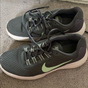Grey Nike Running Shoes